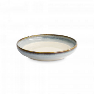 Тарелка для пасты, 22 см, керамика, серый, бежевый, серия Unkai, TOKYO DESIGN, Нидерланды, Тарелки для пасты