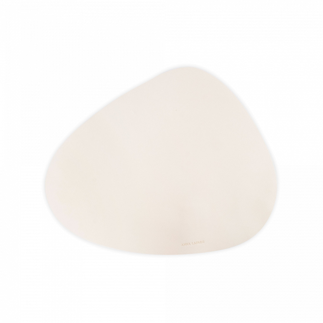 Салфетка подстановочная фигурная, 37 х 45 см, ПВХ, молочный, серия Rock, ANNA LAFARG, Китай