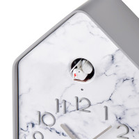 Часы настенные с маятником QQ-UP, 18.8 х 37 см, пластик ABS, механизм, серый, серия Home, GUZZINI, Италия_00812820061302432962.jpg