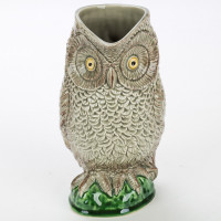 Кувшин «Сова», 1,3 л, керамика, декор, Bordallo Pinheiro, Португалия_00804080066229881865.jpg