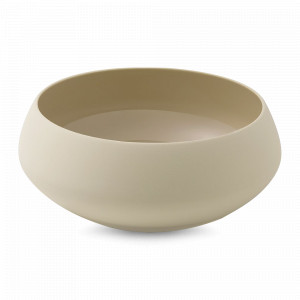 Салатник Dune, 28 см, 4000 мл, керамика, бежевый, серия Bahia, GUY DEGRENNE, Франция, Большой салатник