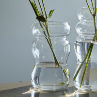 Ваза Swell, 22 см, стекло, прозрачный, BERGENSON BJORN, Великобритания_00817540060261052859.jpg