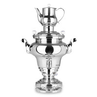 Самовар электрический Royal, 15 л, нержавеющая сталь 18/10, стальной, BEEM, Германия