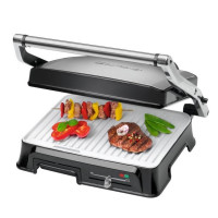Гриль, пластик, нержавеющая сталь, черный, серебристый, CLATRONIC, Германия_00812400041065604190.jpg