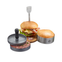 Набор для бургера BBQ, материал: нержавеющая сталь, пластик, GEFU, Германия