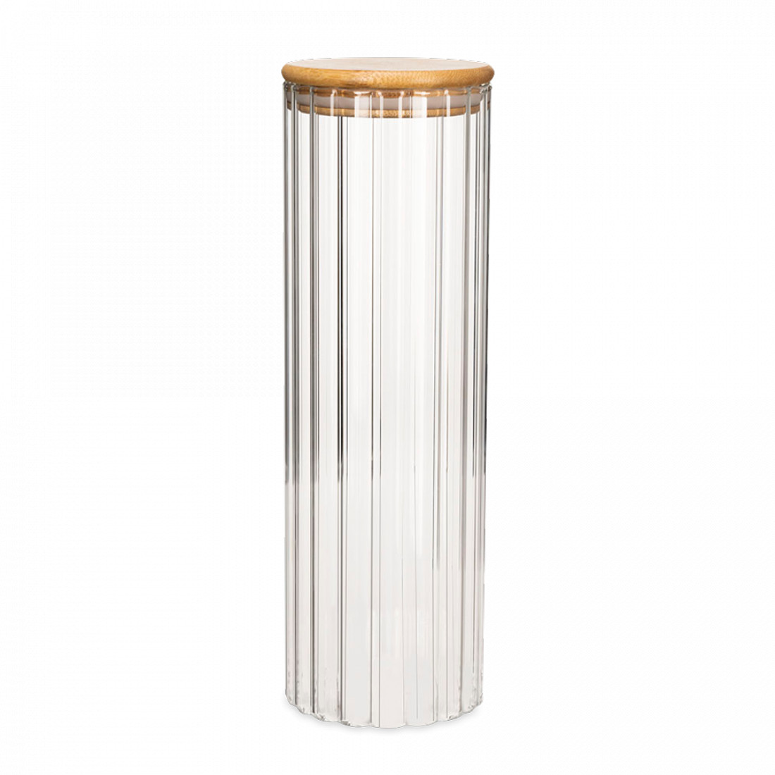 Банка для хранения, 1,5 л, стекло, прозрачный, SMART SOLUTIONS, Россия