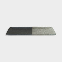 Блюдо прямоугольное, 34.5 x 19.5 см, фарфор, черно-серое, в крапинку, серия Umi, MAXWELL WILLIAMS, Австралия_00822680053899254769.jpg