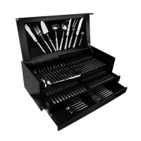 Набор столовых приборов на 12 персон, 130 предмтов, серебристый, серия Piccadilly, CUTIPOL, Португалия_00804170070926206663.jpg