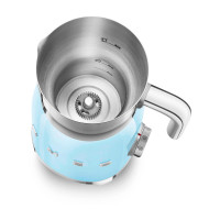 Вспениватель молока, 600 мл, нержавеющая сталь, пластик, голубой, SMEG, Италия_00814490039195194065.jpg