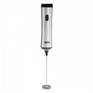 Капучинатор электрический ручной, 22 см, сталь нержавеющая, пластик, зарядка USB, серия Loft, WO HOME, Германия, Аксессуары для кофемашин