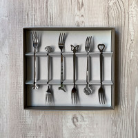 Набор вилок для закусок, 6 штук, серия Evento, THE LUXURY ART MEPRA, Италия_00809110056290877744.jpg