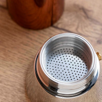 Кофеварка , 250 мл, нержавеющая сталь, пластик, медный, серия La Cafetiere, KITCHEN CRAFT, Великобритания_00813080051562626051.jpg