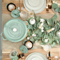 Кокот круглый, 5.25 л, 26 см, чугун, мятный, серия La Cocotte, STAUB, Франция_00815120046092571079.jpg