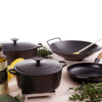 Казан La Marmite, 7 л, 32 см, чугун, черный, серия Matte Black, LE CREUSET, Франция_00797690039914553038.jpg