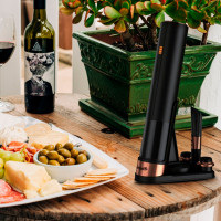 Штопор электрический, пластик, черный, CLIMADIFF, Франция_00812400049540754897.jpg