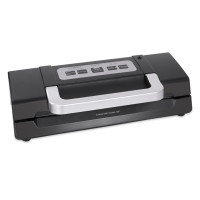 Упаковщик вакуумный, нержавеющая сталь, пластик, черный, CASO, Германия