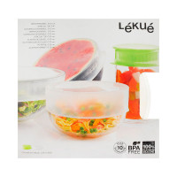 Крышка эластичная, 26 см, силикон, прозрачный, серия Reuse & Reduce, LEKUE, Испания_00817020062130094670.jpg