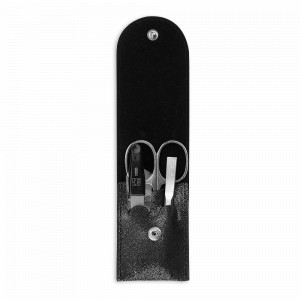 Набор маникюрный в кожаном футляре, 3 предмета, YES, Германия, Мужской маникюрный набор