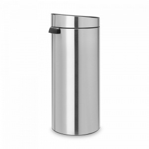 Контейнер для мусора, 30 л, нержавеющая сталь, стальной, серия TOUCH BIN, BRABANTIA, Бельгия, Скидка до -20% на мусорные ведра Brabantia