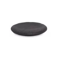 Тарелка закусочная Black, 25 см, каменная керамика, черный, серия Pillow, ROOMERS TABLEWARE, Нидерланды, 