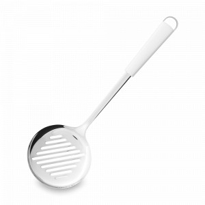 Шумовка , 35,3 см, нержавеющая сталь, пластик, белый, серия Essential, BRABANTIA, Бельгия, Шумовки