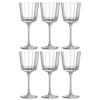 Набор из 6-ти бокалов для вина, 350 мл, хрустальное стекло, серия Macassar, CRISTAL D ARQUES, Франция