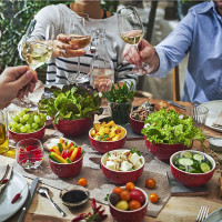 Миска , 14 см, керамика, красный, серия La Cocotte, STAUB, Франция_00806570053318923391.jpg