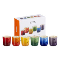 Набор кружек, 6 шт, 200 мл, каменная керамика, мультиколор, серия Rainbow, LE CREUSET, Франция_00823640065925779203.jpg
