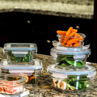 Набор из 3-х круглых контейнеров, стекло, GLASSLOCK, Корея_00803120041775548186.jpg
