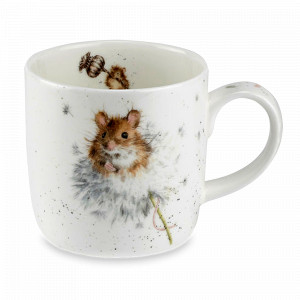 Кружка «Полевые мышки», 310 мл, костяной фарфор, белый, декор, серия Wrendale Designs, ROYAL WORCESTER, Великобритания, ROYAL WORCESTER (Великобритания)