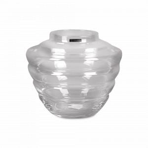 Ваза Риббад, 25 см, стекло, прозрачный, Rasteli, Бельгия, RASTELI (Бельгия)