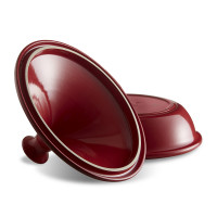 Керамический тажин II, 3,5 л, 32 х 23 см, гранат, серия Flame, EMILE HENRY, Франция_00787090080711194163.jpg