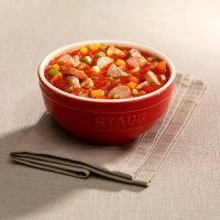 Миска , 17 см, керамика, красный, серия La Cocotte, STAUB, Франция_00806570053365938820.jpg