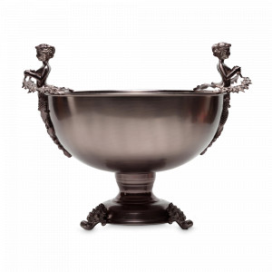 Чаша сервировочная Bronze, 31 см, латунь, бронзовый, ROOMERS TABLEWARE, Нидерланды, Салатники, чаши сервировочные