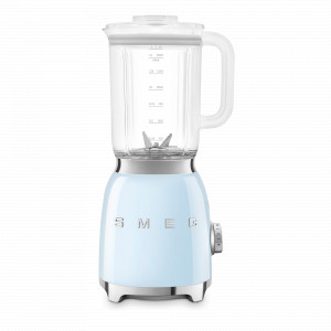 Блендер стационарный, 1.5 л, литой алюминий, нержавеющая сталь, пластик, пастельный голубой, SMEG, Италия, SMEG (Италия)