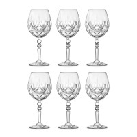 Набор из 6-ти бокалов для вина, 530 мл, хрустальное стекло, серия Alkemist, RCR, Италия