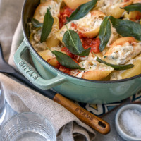 Кокот круглый, 6.7 л, 28 см, чугун, мятный, серия La Cocotte, STAUB, Франция_00815120046200044510.jpg