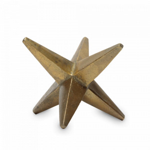 Декор настольный ANTIQUE BRASS, 18 см, металл, золотистый, ROOMERS FURNITURE, Нидерланды, Предметы интерьера