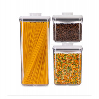 Набор из 3-х контейнеров для хранения с вакуумной крышкой, 850 мл, 1.5 л, 2.5 л, пластик, серия Click, WO HOME, Германия_00814690051768612594.jpg