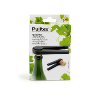 Открывалка для шампанского, нержавеющая сталь, пластик, черный, PULLTEX, Испания_00809030063286939371.jpg