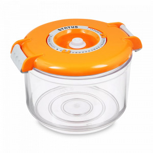 Контейнер вакуумный, 750 мл, тритан, оранжевый, серия RD-075, STATUS, Словения, STATUS (Словения)