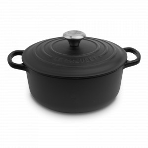 Кастрюля чугунная , 5,3 л, 26 см, черный, серия Matte Black, LE CREUSET, Франция, LE CREUSET (Франция)