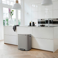 Контейнер для раздельного мусора, 2 х 30 л, нержавеющая сталь, серый, серия BO PEDAL BIN, BRABANTIA, Бельгия_00802910054180999082.jpg