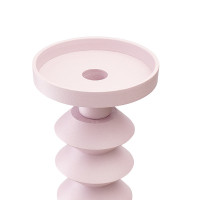 Подсвечник на одну свечу, 36 см, металл, розовый, серия Vivlend, BERGENSON BJORN, Великобритания_00813860064122325062.jpg