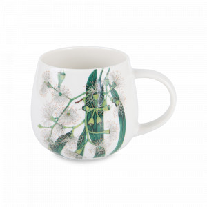Кружка «Эвкалипт», 400 мл, фарфор, белый, декор, серия Цветы, MAXWELL WILLIAMS, Австралия, MAXWELL & WILLIAMS (Австралия)