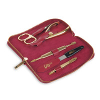 Набор маникюрный в футляре, 5 предметов, GD, Германия