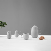 Набор молочник и сахарница с ложкой, фарфор, белый, серия Nina, VIVA Scandinavia, Дания_00803040057088208136.jpg