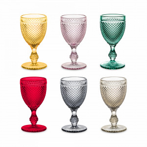 Набор рюмок Sweet Liquor, 6 предметов, 55 мл, стекло, мультиколор, серия Bicos, VISTA ALEGRE, Португалия, Рюмки для ликеров