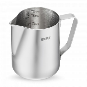 Молочник Barista, 350 мл, нержавеющая сталь, стальной, GEFU, Германия, Сливочники