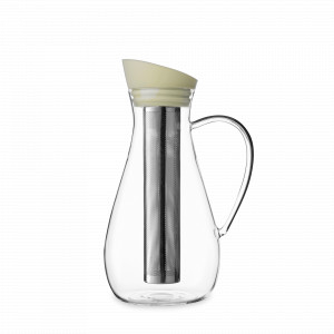 Кувшин с ситечком для чая, 1,4 л, боросиликатное стекло, нержавеющая сталь, силикон, серия Infusion, VIVA Scandinavia, Дания, Скидка до -20% на Viva Scandinavia